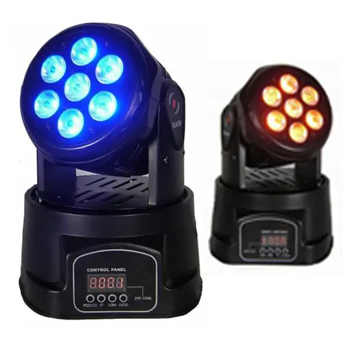 2× głowa LED RGBW
