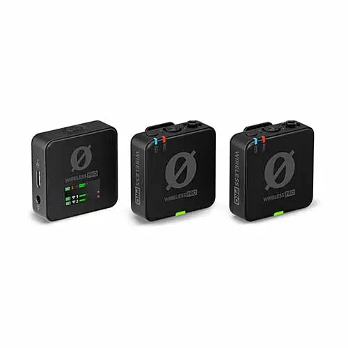 RØDE Wireless PRO, 2× mikroport – przykład sprzętu dostępnego w GetCamera